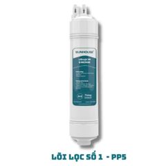 Lõi Đúc số 1 SUNHOUSE 5 Micron - Thay thế máy lọc nước - Lọc cặn bẩn hiệu quả, an toàn cho sức khỏe