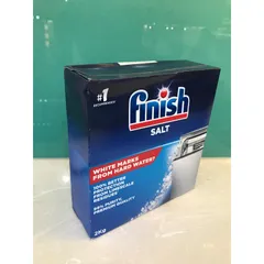 Hộp Muối Rửa Bát FINISH 2Kg Dùng Cho Máy Rửa Bát | Chính hãng | - Bảo vệ thiết bị khỏi vôi có trong nguồn nước