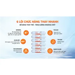 Bộ 6 Lõi Lọc Chức Năng LIVOTEC cho Máy Lọc Nước RO Karofi Livotec 506 - Hàng Chính Hãng, Tăng Cường Chất Lượng Nước Uống