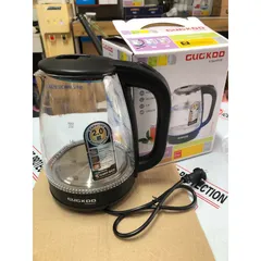 Ấm Siêu Tốc GUGKDD 2L - Công Suất 1500W, Đèn LED Sang Trọng, Chân Đế Xoay 360° - Thiết Bị Gia Dụng Thông Minh