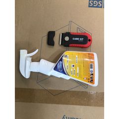 Combo Vệ Sinh Bếp Từ - Dao Vệ Sinh Care Kit & Chai Xịt Tẩy Mặt Kính Sofish Ceramic 500ML - Duy Trì Sạch Đẹp Bếp Nhà Bạn