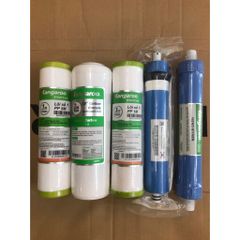 Combo 5 Lõi Lọc Nước 12345 KANGAROO Chính Hãng - Thay Thế Máy Lọc Nước RO, Đảm Bảo Nguồn Nước Sạch, An Toàn