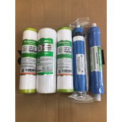 Combo 5 Lõi Lọc Nước 12345 KANGAROO Chính Hãng - Thay Thế Máy Lọc Nước RO, Đảm Bảo Nguồn Nước Sạch, An Toàn