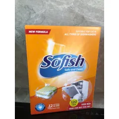 Viên Rửa Bát Sofish Chính Hãng - Hiệu Quả Làm Sạch Nhanh, Không Mùi, Tương Thích Với Máy Rửa Chén Bosch, Teka, Hafele, Malloca, Candy
