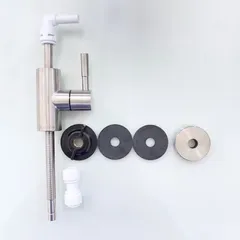 Vòi Inox 304 Chuyên Dùng Cho Máy Điện Giải Ion Kiềm - An Toàn Cho Sức Khỏe, Thiết Kế Đặc Biệt và Kết Nối Tiện Lợi