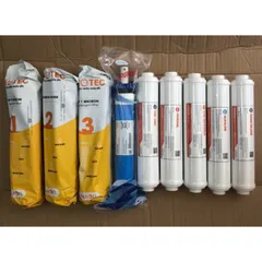 Bộ Lõi Lọc Nước RO LIVOTEC Karofi [COMBO 9 Lõi] - Chính Hãng, Thay Thế Máy Lọc Nước RO Từ Karofi, Kangaroo, SUNHOUSE