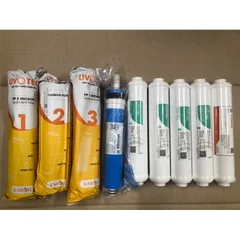 Bộ Lõi Lọc Nước RO LIVOTEC Karofi [COMBO 9 Lõi] - Chính Hãng, Thay Thế Máy Lọc Nước RO Từ Karofi, Kangaroo, SUNHOUSE