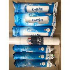 Combo 7 Lõi Lọc Karofi Chính Hãng Dùng Cho Máy O-D138 - Lõi PP, Than Hoạt Tính, RO, Nano Bạc, Lõi Khoáng Tự Nhiên Chất Lượng Cao