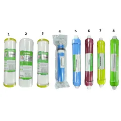 Bộ 8 Lõi Lọc Nước KANGAROO 12345678 Chính Hãng - Lọc Sạch Vi Khuẩn Với Công Nghệ Nano Silver và RO Hàn Quốc