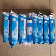Bộ 8 Lõi Lọc Nước KAROFI Chính Hãng - Công Nghệ Lọc Sạch Vi Khuẩn, Tăng Cường Khoáng Chất, Tiêu Chuẩn An Toàn