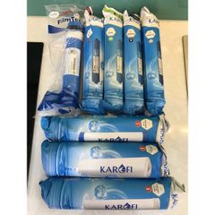 Bộ 8 Lõi Lọc Nước KAROFI Chính Hãng - Công Nghệ Lọc Sạch Vi Khuẩn, Tăng Cường Khoáng Chất, Tiêu Chuẩn An Toàn