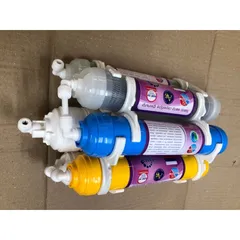 Bộ Lõi Lọc Khoáng Geyser Chính Hãng 4-9 - Lõi Nano, Alkaline, Maifan, và Tia Hồng Ngoại Bổ Sung Khoáng Chất An Toàn Cho Nước Uống
