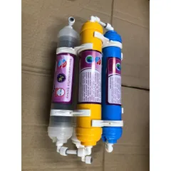 Bộ Lõi Lọc Khoáng Geyser Chính Hãng 4-9 - Lõi Nano, Alkaline, Maifan, và Tia Hồng Ngoại Bổ Sung Khoáng Chất An Toàn Cho Nước Uống