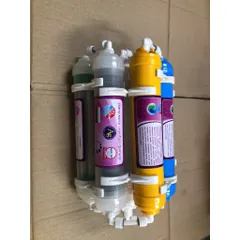 Bộ Lõi Lọc Khoáng Geyser Chính Hãng 4-9 - Lõi Nano, Alkaline, Maifan, và Tia Hồng Ngoại Bổ Sung Khoáng Chất An Toàn Cho Nước Uống