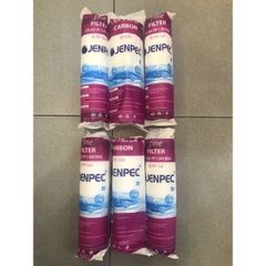 Combo 2 Bộ Lõi Lọc Nước JENPEC - Thay Thế Lõi 1, Lõi 2, Lõi 3 Chính Hãng, Loại Bỏ Tạp Chất Hiệu Quả
