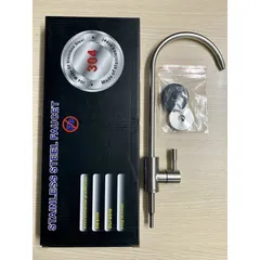 Vòi gạt máy lọc nước Inox 304 - Thay thế cho máy RO và Nano, thiết kế sang trọng, xoay 360° không rỉ, tiện dụng cho gia đình