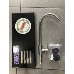 Vòi gạt máy lọc nước Inox 304 - Thay thế cho máy RO và Nano, thiết kế sang trọng, xoay 360° không rỉ, tiện dụng cho gia đình
