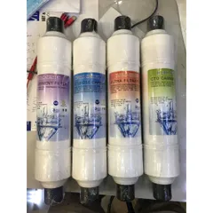 Combo 4 lõi lọc Hàn Quốc KPRO made in Korea dùng thay thế cho máy nóng lạnh kangaroo , korihome , CNC