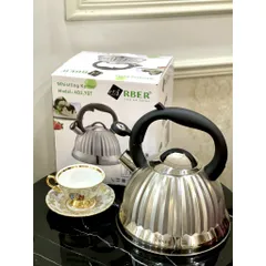Ấm đun từ Arber AB2.7QT 2.7L - Inox 304 cao cấp, còi báo sôi, thiết kế sang trọng, phù hợp mọi loại bếp