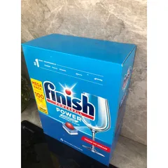 Viên rửa bát FINISH Power Essential Hương Chanh 100 Viên - Sạch mạnh mẽ cho máy rửa chén Bosch, Electrolux - Hàng chính hãng Châu Âu