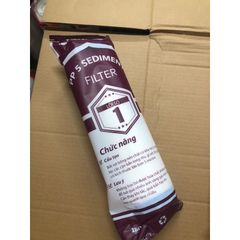 Lõi Lọc Nước Số 1 JENPEC - PP5 Micron Chính Hãng, Loại Bỏ Bùn Đất và Rỉ Sét - Dụng Cụ Lọc Nước RO Gia Đình