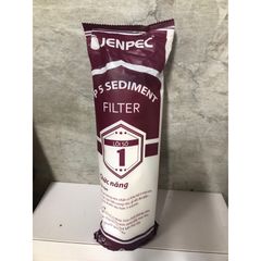 Lõi Lọc Nước Số 1 JENPEC - PP5 Micron Chính Hãng, Loại Bỏ Bùn Đất và Rỉ Sét - Dụng Cụ Lọc Nước RO Gia Đình