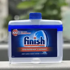 Dung dịch vệ sinh khoang máy rửa bát Finish Chai 250ML  - Chuyên dùng cho máy rửa chén