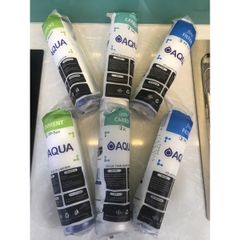 Combo 2 Bộ Lõi Lọc 123 Aqua - Thay Thế Lõi RO Chính Hãng, Gồm 2 Lõi 1, 2 Lõi 2, 2 Lõi 3 cho Nguồn Nước Sạch