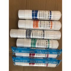 Bộ 6 Lõi Lọc Nước KORIHOME Chính Hãng - Thay Thế Dùng Cho WPK-813, WPK-888-LT, WPK-605, Loại Bỏ Tạp Chất Và Vi Khuẩn