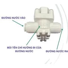 Van Giảm Áp Máy Lọc Nước RO, Nano - Kiểm Soát Áp Lực Nước, Phù Hợp Với Chung Cư & Văn Phòng, Kết Nối Nhanh Phi 6mm/10mm