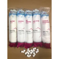 Bộ 5 Lõi Lọc Nước Chức Năng MUTOSI - T33, Mineral, Far Infrared, Nano Silver, Alkaline Hydrogen - Hàng Chính Hãng, Tiện Ích Gia Đình