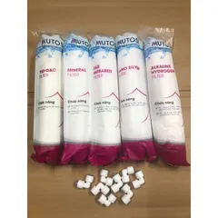 Bộ 5 Lõi Lọc Nước Chức Năng MUTOSI - T33, Mineral, Far Infrared, Nano Silver, Alkaline Hydrogen - Hàng Chính Hãng, Tiện Ích Gia Đình