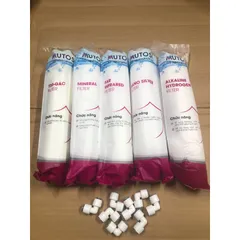 Bộ 5 Lõi Lọc Nước Chức Năng MUTOSI - T33, Mineral, Far Infrared, Nano Silver, Alkaline Hydrogen - Hàng Chính Hãng, Tiện Ích Gia Đình