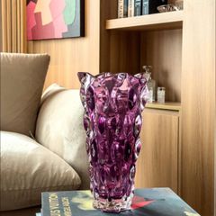 Lọ Hoa Cao Cấp Bohemia Samba 30.5cm - Thủy Tinh Sang Trọng, Thiết Kế Tinh Tế, Dễ Dàng Vệ Sinh, Phù Hợp Với Nhiều Kiểu Cắm Hoa