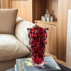 Lọ Hoa Cao Cấp Bohemia Samba 30.5cm - Thủy Tinh Sang Trọng, Thiết Kế Tinh Tế, Dễ Dàng Vệ Sinh, Phù Hợp Với Nhiều Kiểu Cắm Hoa