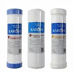 Bộ 3 Lõi Lọc 123 KAROFI Chính Hãng - Thay Thế Cho Máy Lọc Nước RO - Chất Lượng Nước Tối Ưu 12 Tháng