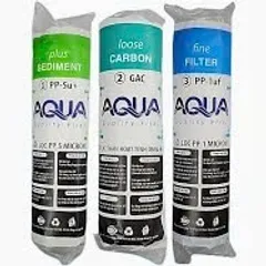 Lõi Lọc Nước AQUA 1,2,3 Chính Hãng - Lọc Thô Hiệu Quả Cho Máy Lọc Nước RO - Tuổi Thọ 3-9 Tháng
