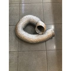 Ống Bạc Mềm Phi 125mm - 2 Mét Ống Gió Chịu Nhiệt Dẫn Khói, Mùi Cho Máy Hút Âm Tủ - Tiện Lợi Cho Hệ Thống Thông Gió