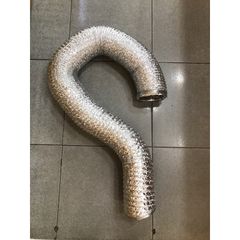 Ống Bạc Mềm Phi 125mm - 2 Mét Ống Gió Chịu Nhiệt Dẫn Khói, Mùi Cho Máy Hút Âm Tủ - Tiện Lợi Cho Hệ Thống Thông Gió