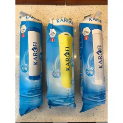 Bộ 3 Lõi Lọc Nước Karofi 1 2 3 - Chính Hãng Dành Cho Nước Cứng Nhiễm Đá Vôi - Bảo Vệ Màng RO Hiệu Quả