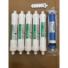 Combo 6 Lõi Lọc Nước Kangaroo 4-9 Chính Hãng - Phụ Kiện Cho Máy Lọc Nước Hydrogen KG-100HA, KG-100HB, KG-100HQ