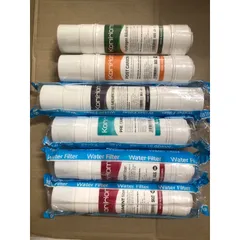 Bộ Lõi Lọc Nước KORIHOMe 6 chiếc cho Máy WPK-818-HA - Lõi RO, Pre Carbon, Post Carbon, Hydrogen Alkaline chính hãng, lọc sạch tối ưu