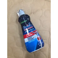 Nước Làm Bóng Finish 400ML - Hàng Chính Hãng, An Toàn Cho Máy Rửa Chén Bosch, Electrolux - Sạch Sáng, Không Cặn, Hương Tự Nhiên