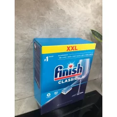 Hộp Viên Rửa  FINISH CLASSIC 90 Viên  -  Xuất xứ: Châu Âu - Làm sạch hiệu quả sẽ xử lý tất cả các vết bẩn thức ăn
