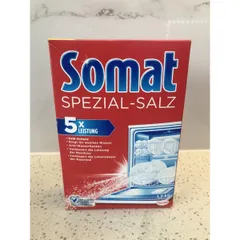 Muối Rửa SOMAT 1,2KG - Xuất xứ Châu âu - Giúp máy không bị bám cặn , vôi hóa