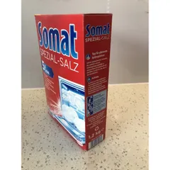 Muối Rửa SOMAT 1,2KG - Xuất xứ Châu âu - Giúp máy không bị bám cặn , vôi hóa
