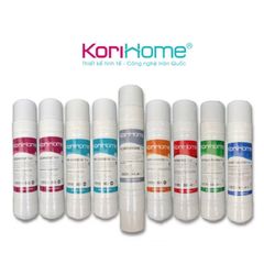 Lõi Lọc Nước KORIHOME Chính Hãng - Bộ 8 Lõi Lọc RO, Pre-Carbon, Sediment, Hydrogen Alkaline, Nano Silver - Nhập Khẩu Hàn Quốc