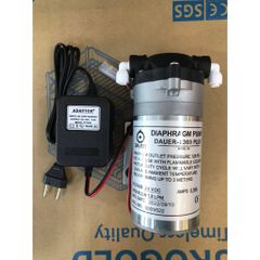 Bơm Tăng Áp 24V DAUER 8369 Plus và Nguồn 24V-1.5A - Combo Dụng Cụ Lọc Nước RO Siêu Khỏe, Thay Thế Đáng Tin Cậy