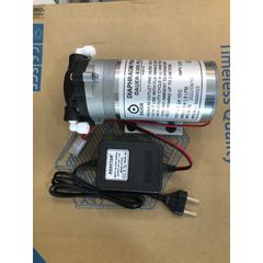 Bơm Tăng Áp 24V DAUER 8369 Plus và Nguồn 24V-1.5A - Combo Dụng Cụ Lọc Nước RO Siêu Khỏe, Thay Thế Đáng Tin Cậy