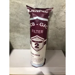 Lõi Lọc Nước JENPEC 123 Chính Hãng - PP5 micron, GAC, PP1 micron - Giải Pháp Lọc Nước Sạch Cho Gia Đình